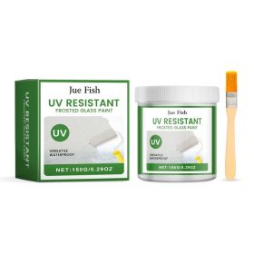 JUE FISH Frosted Glass Paint Kit, 1set Kit