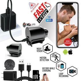 FREE 64G HD Hidden Spy Nanny Camera Wireless Wifi Home Security Night Vision HD 1080P