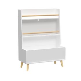 Kids Bookshelf Book And Magazine Rack Book Organizer Storage Cabinet Organizer
