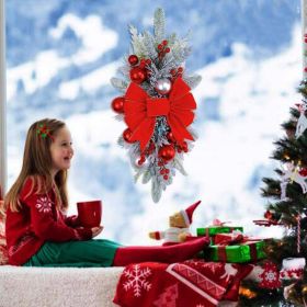 Handmade Wreaths, Christmas Staircase Decorations, Floral Ornaments, Home Decor, Christmas Holiday Decorations.